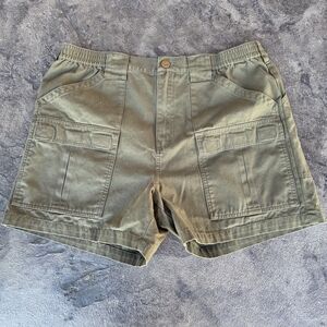 Cabela's Olive Green Cargo Shorts Size 38 NWOT